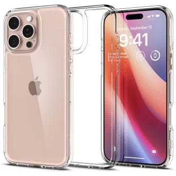 Etui Spigen Ultra Hybrid для Apple iPhone 16 Pro Crystal Clear