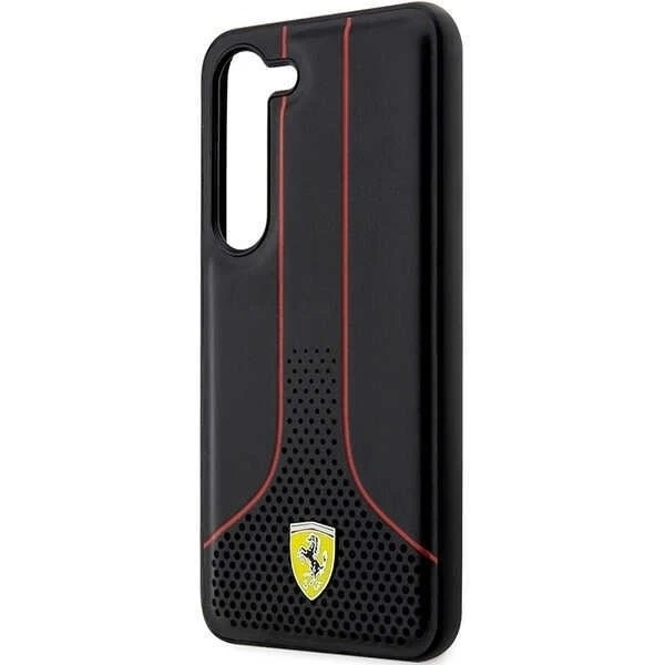 Чохол Ferrari для Samsung Galaxy S23 HardCase Perforated 296-P чорний