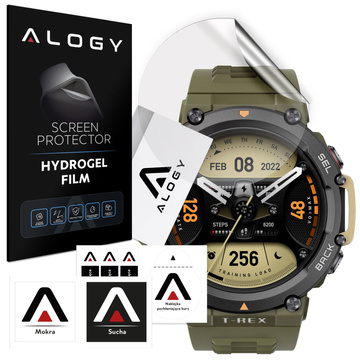 Гідрогелева захисна плівка Alogy для смарт-годинника Amazfit T-Rex