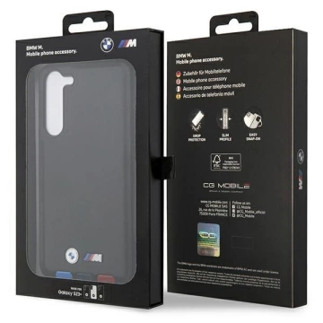 Pouzdro BBMW pro Samsung Galaxy S23 Plus Leather Stamp Tricolor black