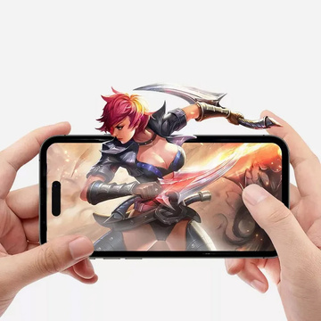 Szkło ochronne Spigen Glass FC do etui ochrona na telefon do Apple iPhone 14 Pro Black