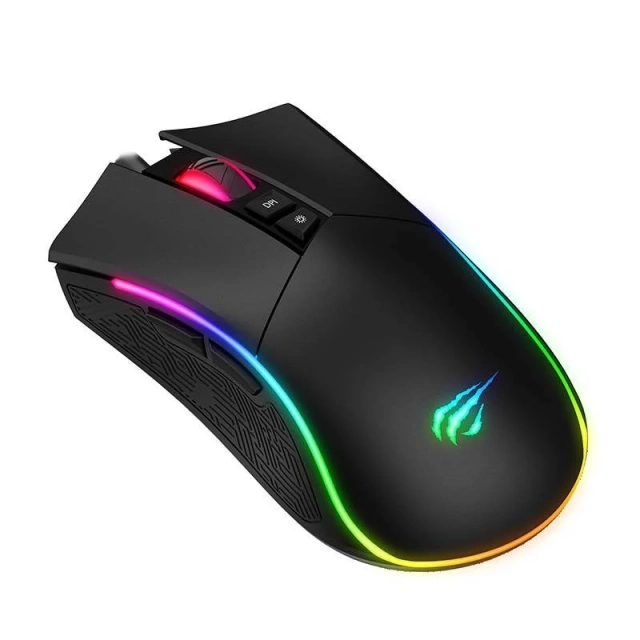 Havit GAMENOTE MS1001S RGB-Gaming-Maus 800-4800 DPI