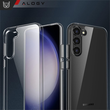 Puzdro pre Samsung Galaxy S24 Plus Zadný kryt Hybrid Clear Case Alogy Transparent Glass