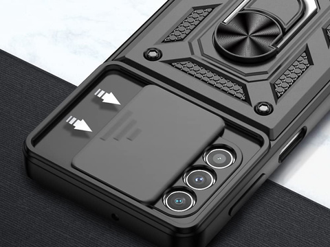 Чохол Alogy Stand Ring Case з кришкою камери для скла Samsung Galaxy A32 5G