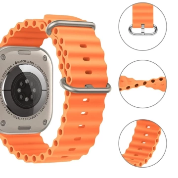 ICONBAND PRO APPLE WATCH 4 / 5 / 6 / 7 / 8 / SE / ULTRA (42 / 44 / 45 / 49 MM) ORANGE