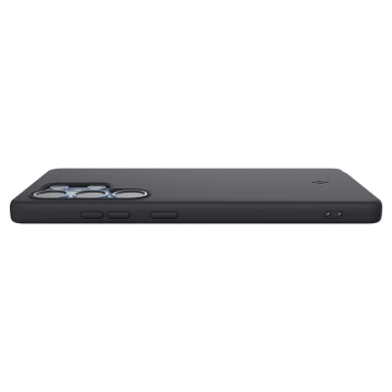 Чохол для Samsung Galaxy S25 Ultra чорного кольору Spigen Silicone Fit MagSafe