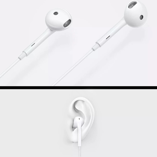 Original OPPO MH156 Jack 3.5mm Stereo In-Ear Headphones White bulk