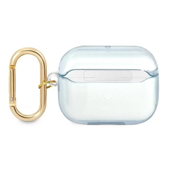 Чохол Guess GUAPHHTSB AirPods Pro Niebieski/blue Strap Collection