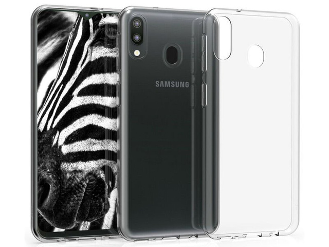 Alogy silikónové puzdro kryt puzdro pre Samsung Galaxy M20 transparentné