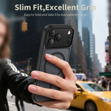 Etui Ochronne do iPhone 17 Pro Max Tech-Protect MagPeak MagSafe Black