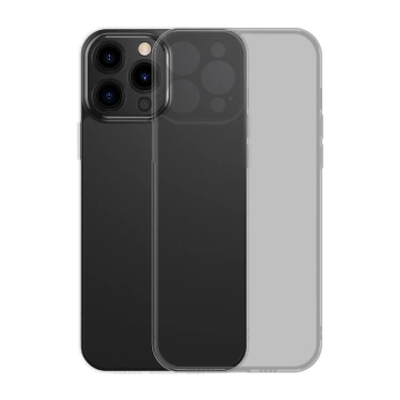 Чохол Baseus матове скло для iphone 13 pro hard cover з гелевою рамкою чорний (arws001001)