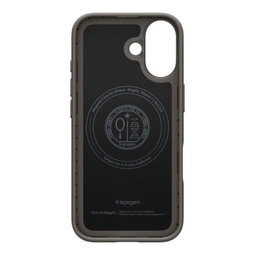 Etui do iPhone 17 Spigen Thin Fit Mag MagSafe Gunmetal