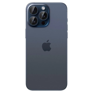KRYT NA FOTOAPARÁT SPIGEN OPTIK.TR OCHRANA FOTOAPARÁTU „EZ FIT“ 2 BALENIE IPHONE 14 PRO / PRO MAX / 15 PRO / PRO MAX BLUE TITANIUM
