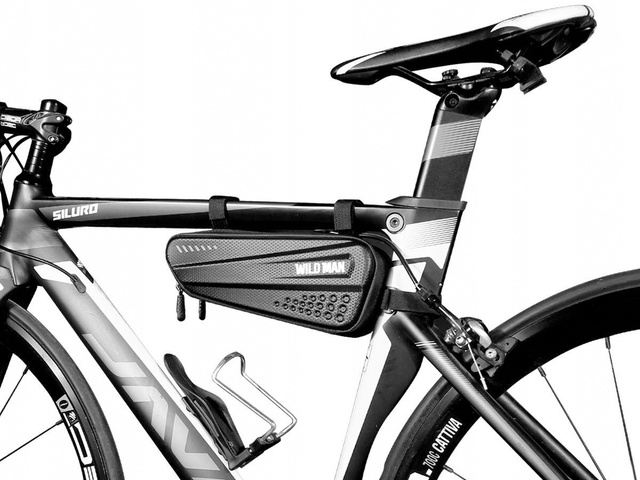 Koffertasche Fahrradtasche Fahrradhalter Wildman Bag ES4 1.2l Schwarz