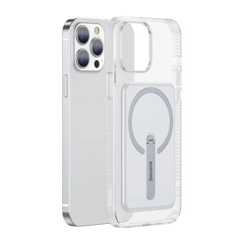 Magnetické puzdro Baseus, magnetické puzdro na telefón iPhone 13 Pro (6,1 "2021) priehľadné