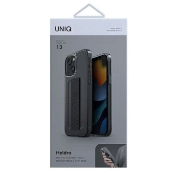 UNIQ etui Heldro iPhone 13 6.1" kouřový/kouřový