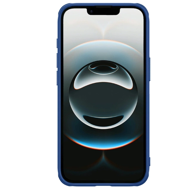iPhone 16e Nillkin Super Frosted Shield Pro Protective Case - Blue
