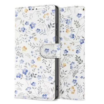 Etui do iPhone 16e Tech-Protect Wallet Frühlingsblumen