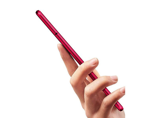 Oboustranné magnetické skleněné pouzdro Dr.Fit pro Huawei P40 Red