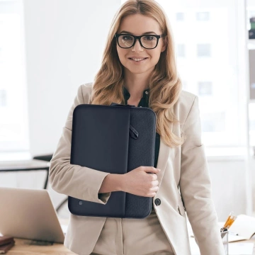 TECH-PROTECT SLEEVE LAPTOP 13-14 NAVY BLUE