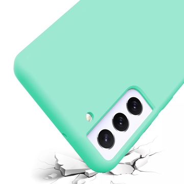 Alogy Thin Soft Case for Samsung Galaxy S22 Turquoise Glass