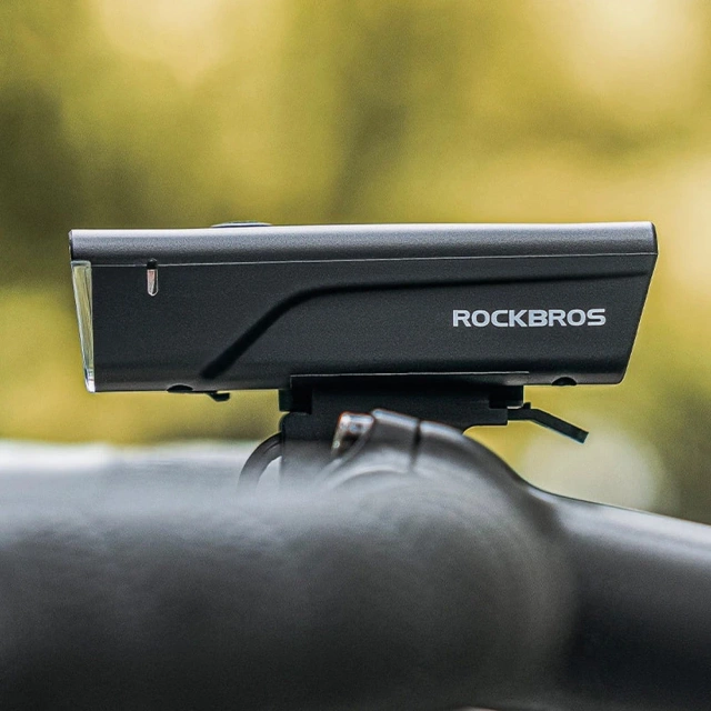 Rockbros 24510003001 predné svetlo na bicykel 260 lm USB-C - USB-A kábel - čierny