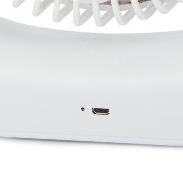 Desk Fan Cordless Fan Standing Portable Rechargeable Battery Quiet FAN White