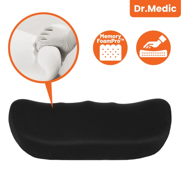 DR.MEDIC LumbarGuard™ Car Back Cushion Ergonomic lumbar cushion for car seat for driver and passenger