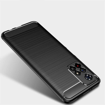 Etui TPUcarbon für Xiaomi Redmi Note 11S 5G / Poco M4 Pro 5G Schwarz
