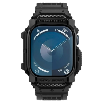 Pasek Spigen Rugged Armor ”pro” для Apple Watch 10 (42 мм) матовий чорний