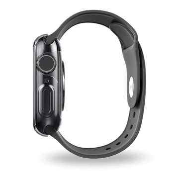 Ochranné pouzdro UNIQ Garde pro Apple Watch Series 4/5/6/SE 44mm šedé/kouřově šedé