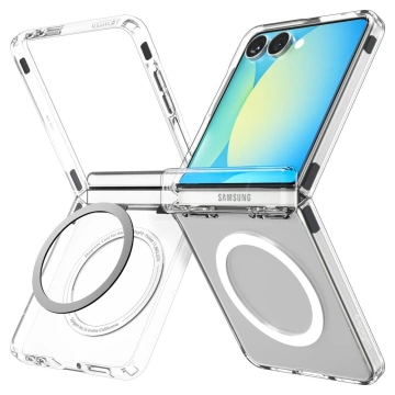 Etui Galaxy Z Flip 7 Spigen Ultra Hybrid Pro MagSafe Clear