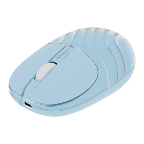 Dareu LM135G Wireless Mouse 1200 DPI 2.4G Blue