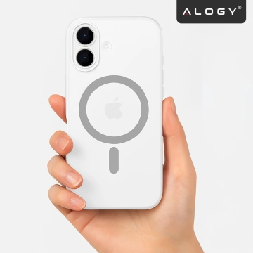 Kryt pre Apple iPhone 16 Pro Max Alogy MagSafe Hybrid Matte Case Matný kryt s ochranou šošovky čierny