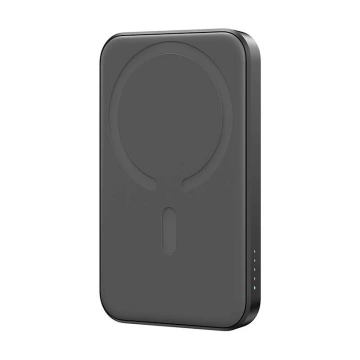 Powerbank Inductive Joyroom Mini 5000mAh 20W Magnetic Black fast charging