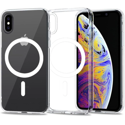 Etui na telefon Magmat MagSafe do iPhone X / XS Clear