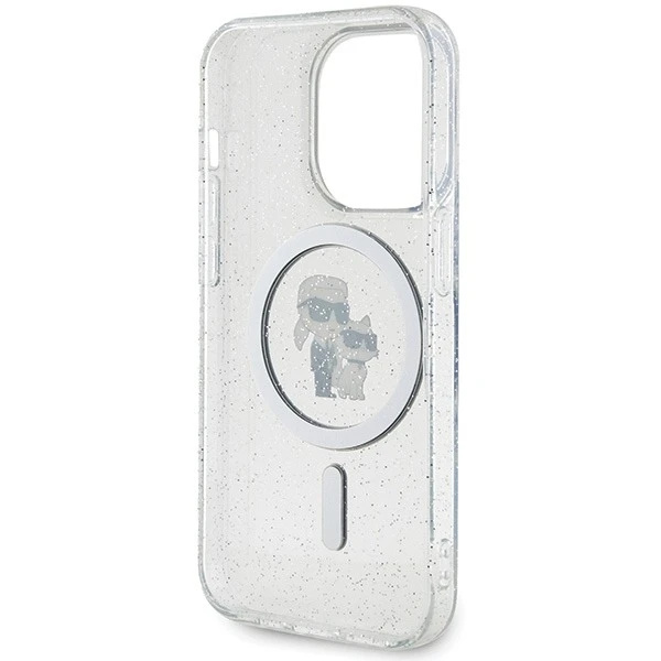 Etui Karl Lagerfeld KLHMP15LHGKCNOT do iPhone 15 Pro 6.1" transparent hardcase Karl