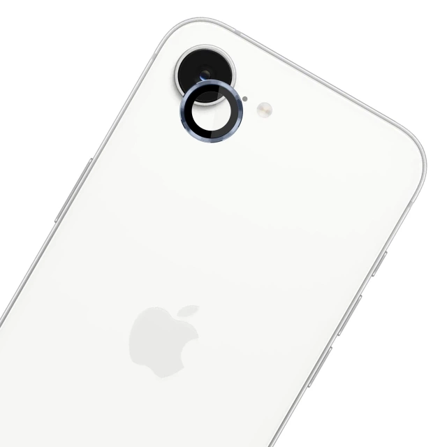 Tvrdené sklo na objektív fotoaparátu pre Apple iPhone 16e - 3mk Lens Protection Pro modré