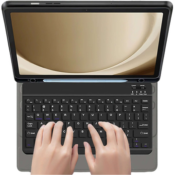 Чохол-клавіатура для Samsung Galaxy Tab A9 Plus 2023 11" (X210/X215/X216) магнітна Bluetooth клавіатура Alogy Black