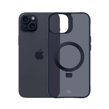 Чохол для Apple iPhone 15 Plus 3mk Smoke Case Mag