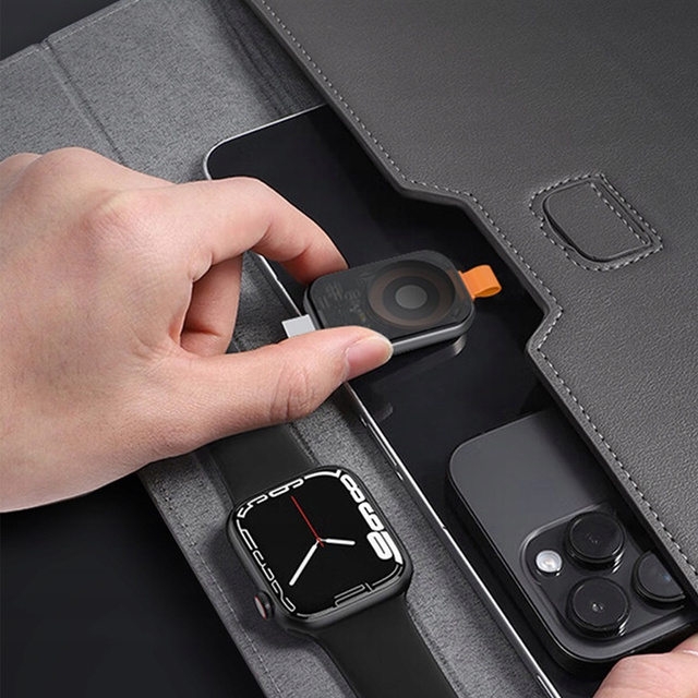 Магнітний індуктивний зарядний пристрій для Apple Watch 3.5W з підвіскою