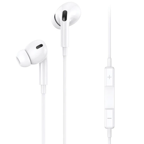 USAMS Stereo headphones EP-41 lightning white/white SJ453HS01