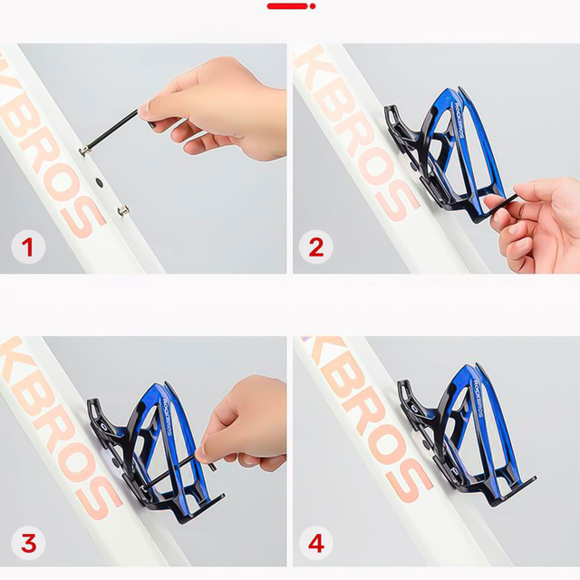 Bottle cage drink bottle water bike bottle holder RockBros Blue