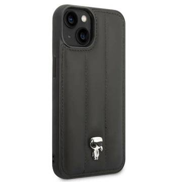 Etui Karl Lagerfeld KLHCP14MPSQPK pro iPhone 14 Plus 6,7" pevný obal Puffy Ikonik Pin