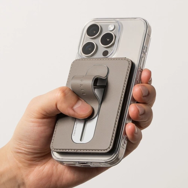 Універсальний тримач для карток Ringke Wallet Slide Grip MagSafe чорного кольору