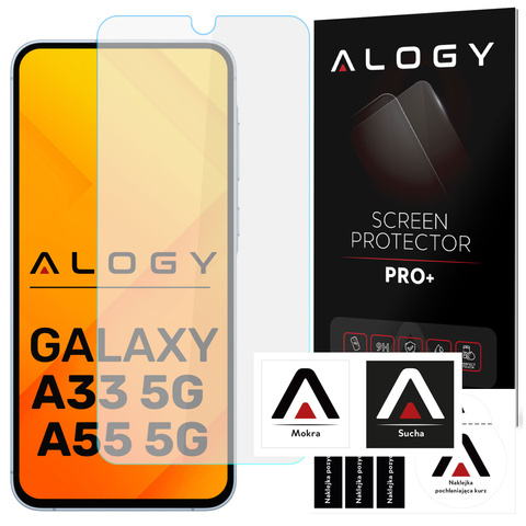 Tvrdené sklo pre Samsung Galaxy A35/A55 5G Ochranné sklo na displej 9H Alogy Pro