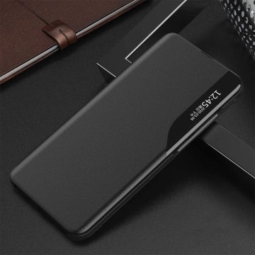 Elegantné puzdro Eco Leather View Case s flipovým krytom a funkciou stojana pre Samsung Galaxy A53 5G black