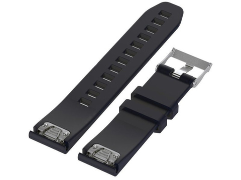 Alogy soft rubber strap for Garmin Fenix ​​5/5 Plus/6/6 pro navy blue