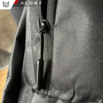 Batoh taška na notebook 15,6" veľká vodeodolná s USB portom Unisex 44x34x13cm do lietadla Alogy Backpack Black
