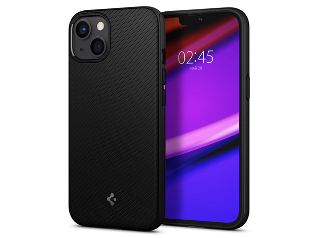 Etui MagSafe Spigen Mag Armor pro Apple iPhone 13 Matte Black